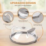 Food-grade microwave oven lid upgrade water steamer, 10 inches - Image 3