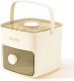 Ice Cube tray with lid and Bin ice tray, frozen ice cube mold with double-layer ice bucket cover kit - Image 5