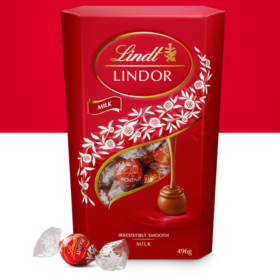 Lindt LINDOR Milk Cornet 496g