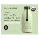 Pop & Bottle Matcha Green Tea Almond Milk Latte, 11 oz, 6-count - Image 2